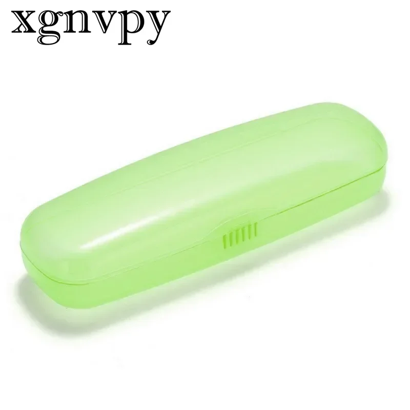 Xgnvpy Plastic Color Glasses Box Simple Lightweight Myopia Reading Glasses Box Fresh Translucent Glasses Trinkets Storage Box