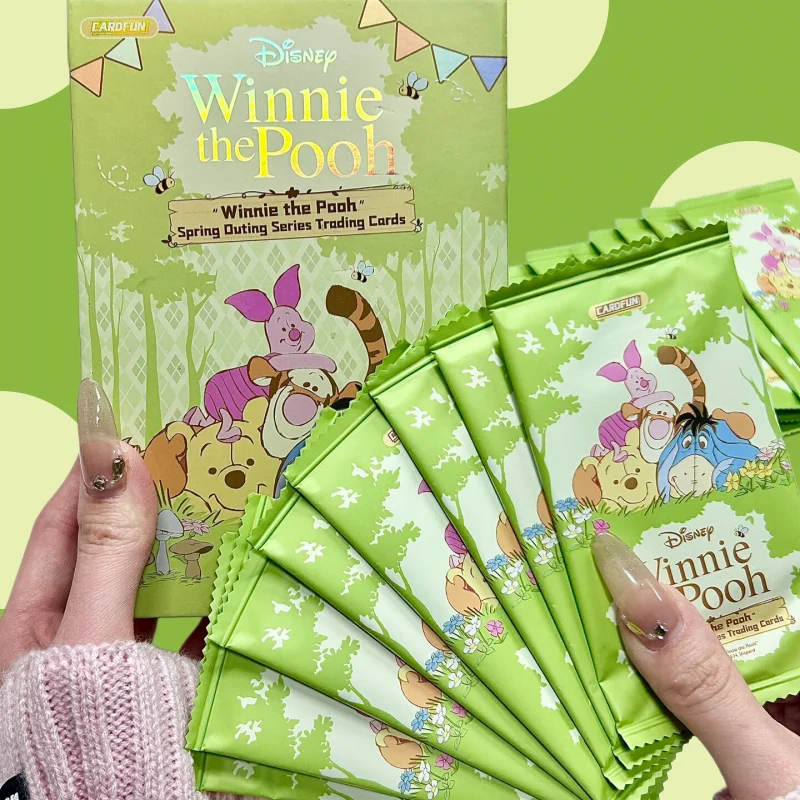 

In Stock Genuine CARDFUN X Disney Winnie The Pooh Spring Outing Series Trading Cards Anime Peripheral Toys Surprise Gifts