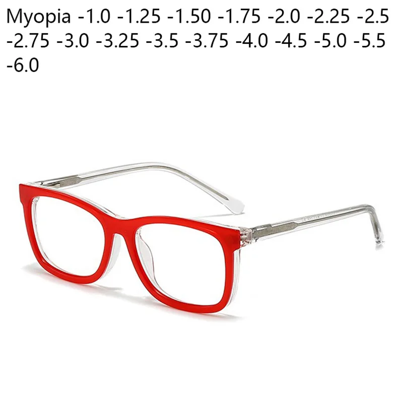 

Prescription Glasses Polarizing Plate For Myopia -0.5 to -10 Square Magnetic Sunglasses Clip Shortsighted Spring Hinge