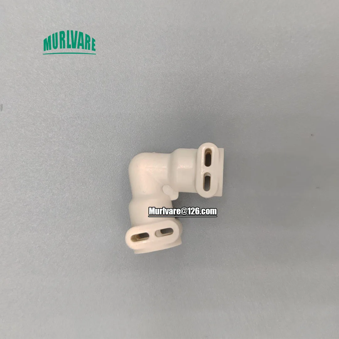 2Pcs Automatic Coffee Machine Connector Joint Adapter L-shaped Outlet Joint For Dr.coffee Coffee Machine