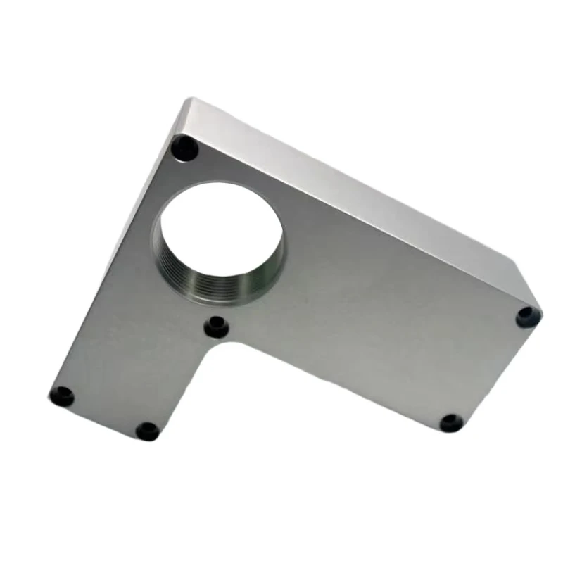 Custom CNC Profiled 304SS Step Angle Bracket Cnc Milling of Aluminum and Stainless Steel Parts