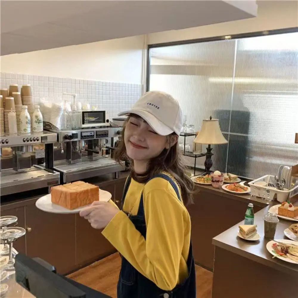 หมวกแก๊ปเบสบอลสุดท้าทายสำหรับทั้งผู้หญิงและผู้ชาย, หมวกแก๊ปเบสบอลปักลายตัวอักษรยูนิเซ็กส์หมวกแก๊ปหมวกฮิปฮอปพ่อลำลอง