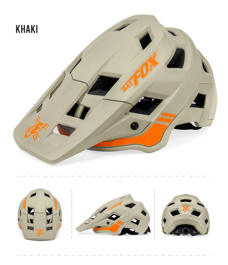 BATFOX Fahrradhelm Speedframe Ultraleichter Fahrradhelm Stoßfester Straßen- und Mountainbike-Schutzhelm Sport Herren Damen MTB Fahrradhelm – Detail 26