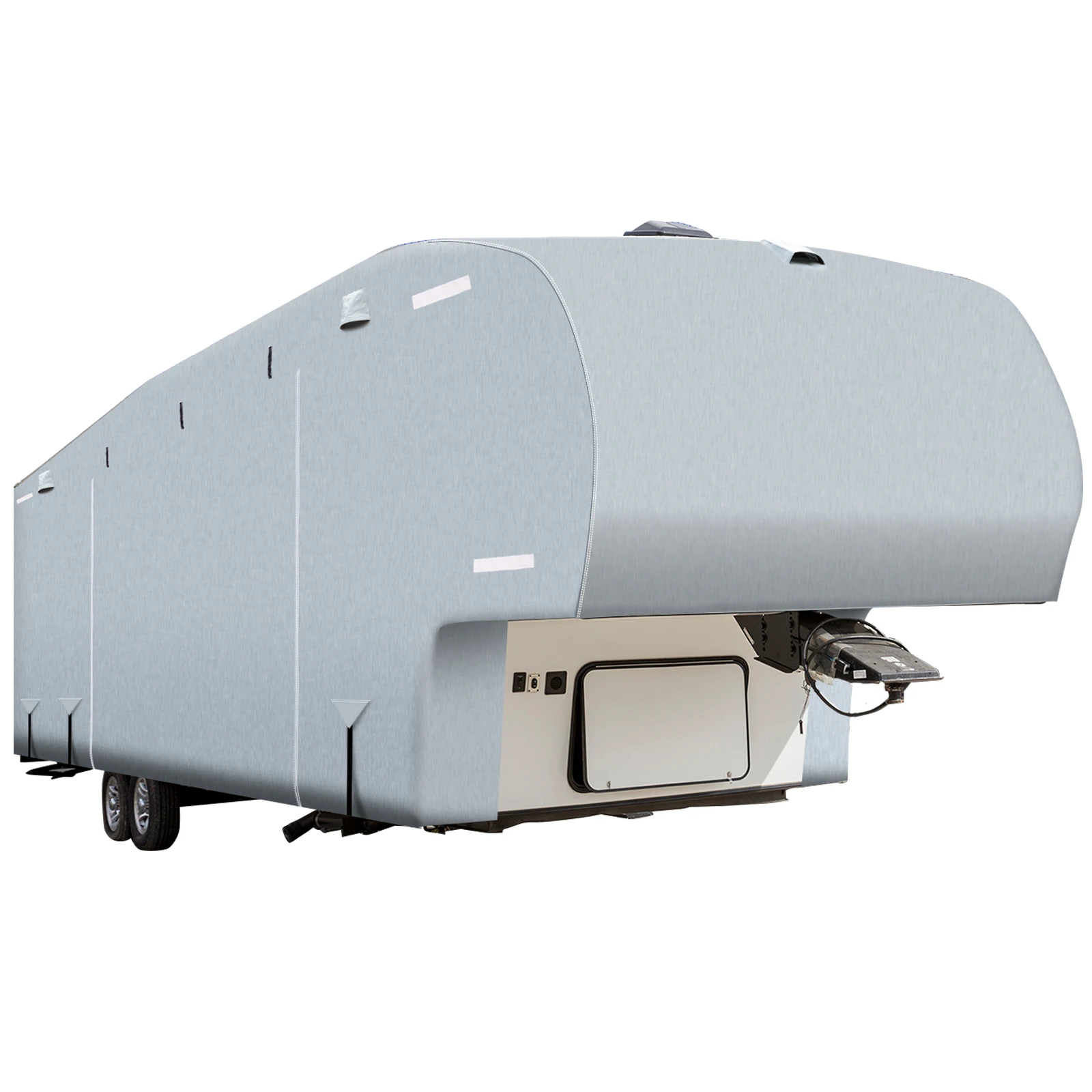 

4-слойный чехол на колесо 5-го цвета из нетканого материала с 1-слойной дышащей пленкой, чехол для кемпера на колесах нестандартного размера