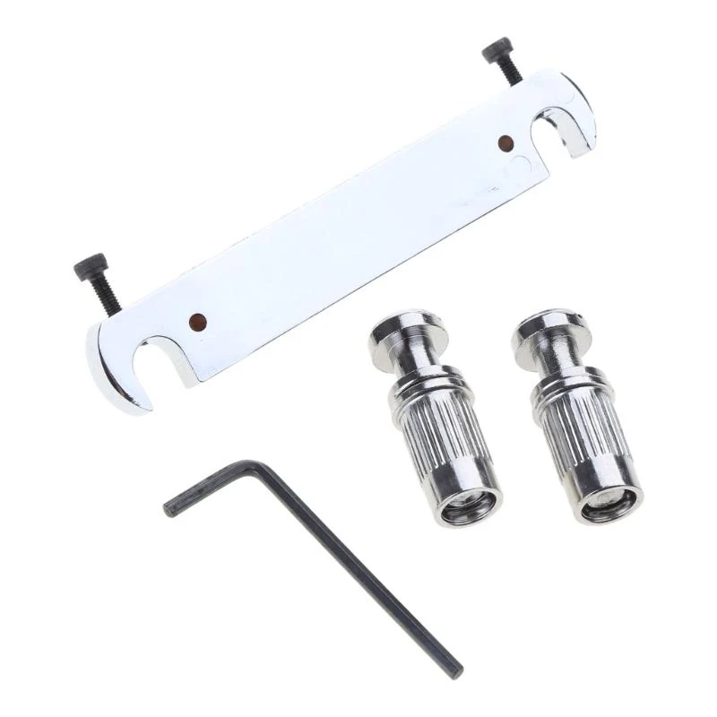 Small Integrated Bridge Wraparound Bridge Stop Tailpiece Electric Guitar Part