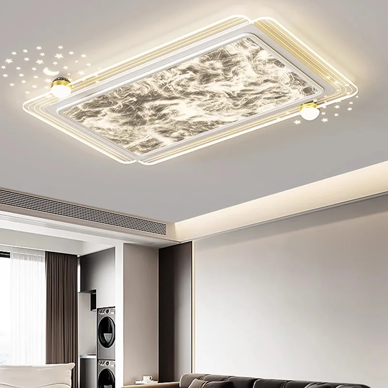 Home Ceiling Light, Bedroom Decoration, Intelligent LED Light, Living Room Ceiling Light, Indoor Lighting Fixture, Acrylic Light
