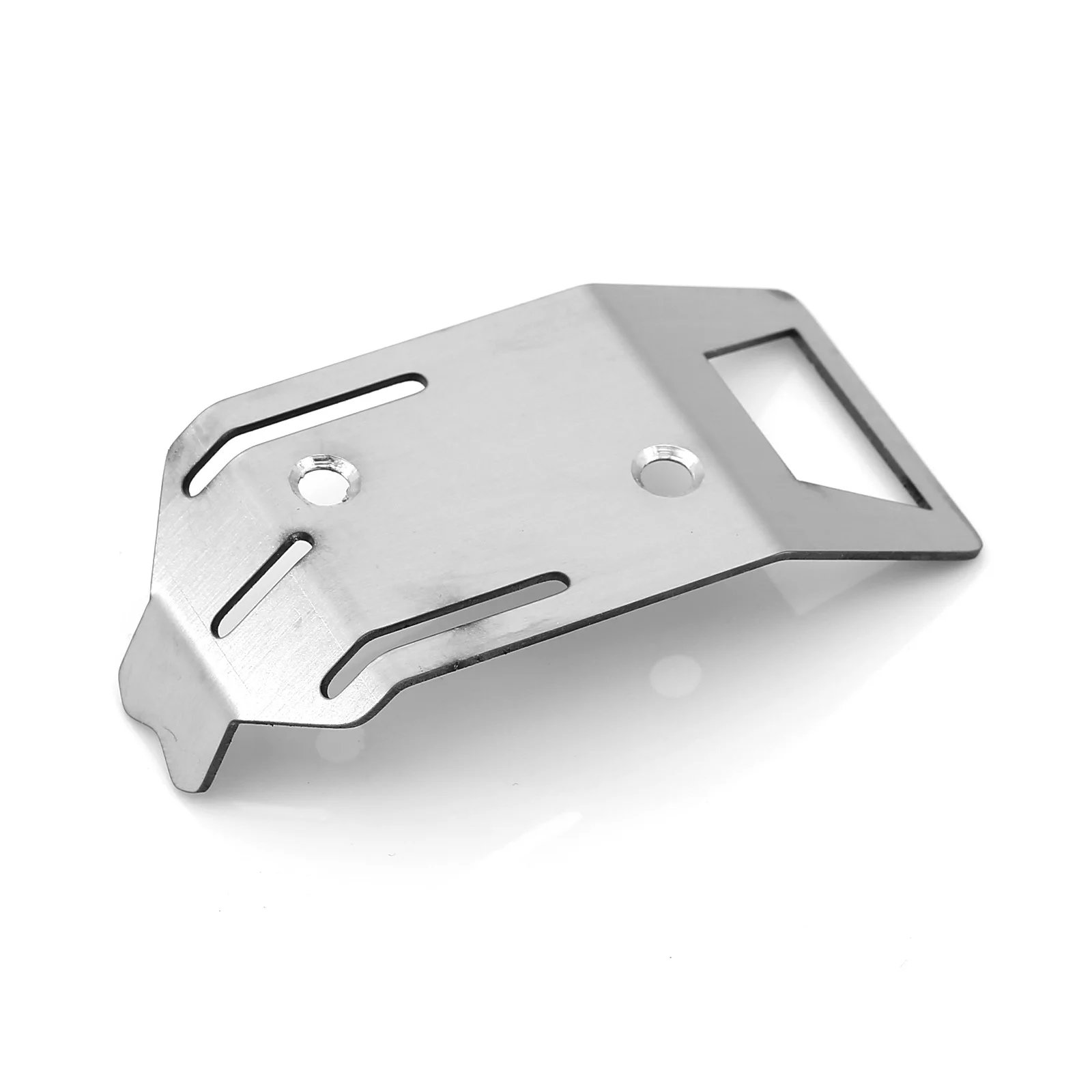 2pcs Stainless Steel Front And Rear Chassis Armor Protector for Arrma 1/18 Typhon Grom RC Car Upgrade Parts Accessories