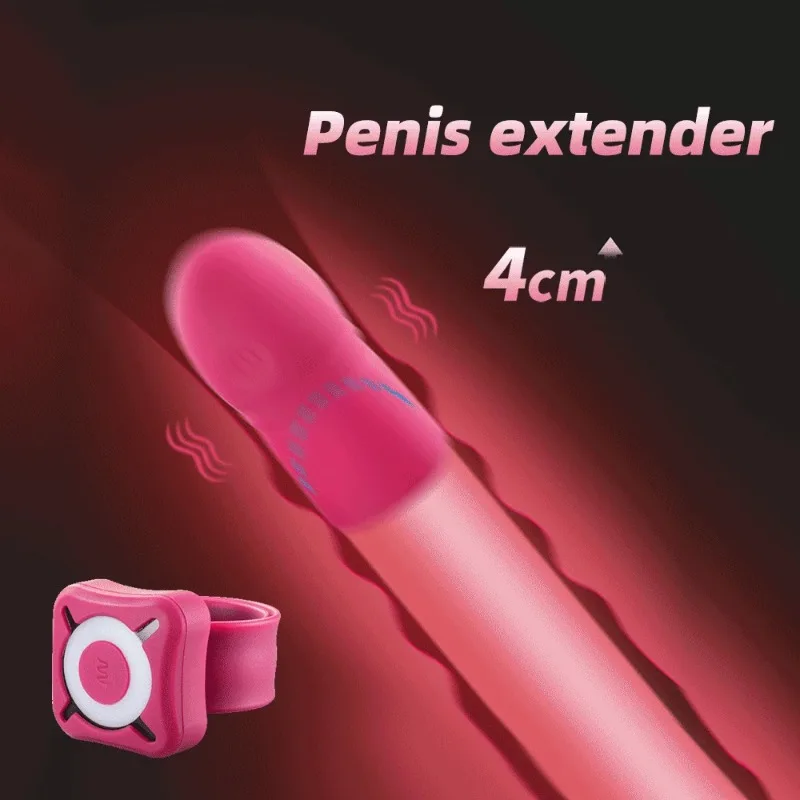 Extensor de pênis homem maca manga extensor de pau extensão de pênis preservativos reutilizáveis pênis aumentar capa casais vibrador brinquedo sexual