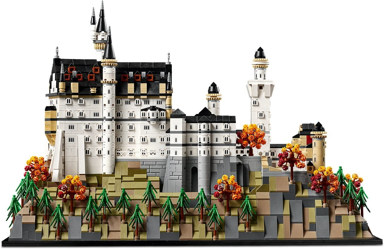 

Creative Castle & Forest Scenic Building Blocks Set - Advanced Architecture Model for Adults, Perfect Christmas or Birthday Gift