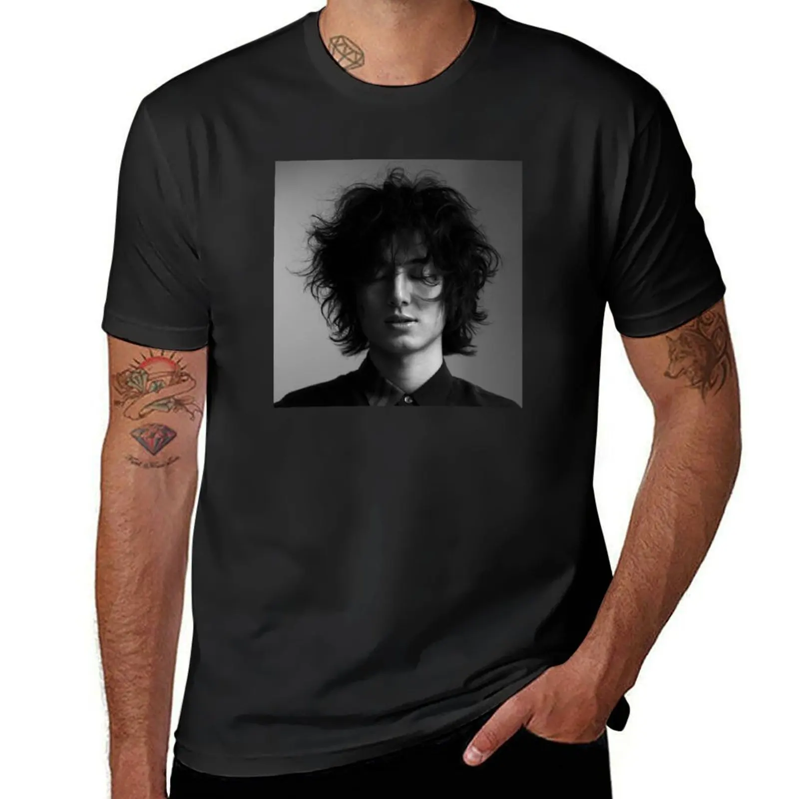 

fujii kaze help ever hurt never T-Shirt for a boy quick-drying mens clothing