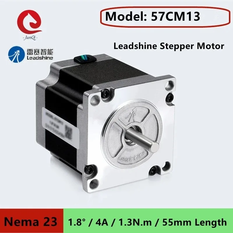 Leadshine Nema 23 Stepper Motor（57CM13）57mm 130Ncm 4A Stepper Motor 4-lead Cable for 3D printer CNC XYZ