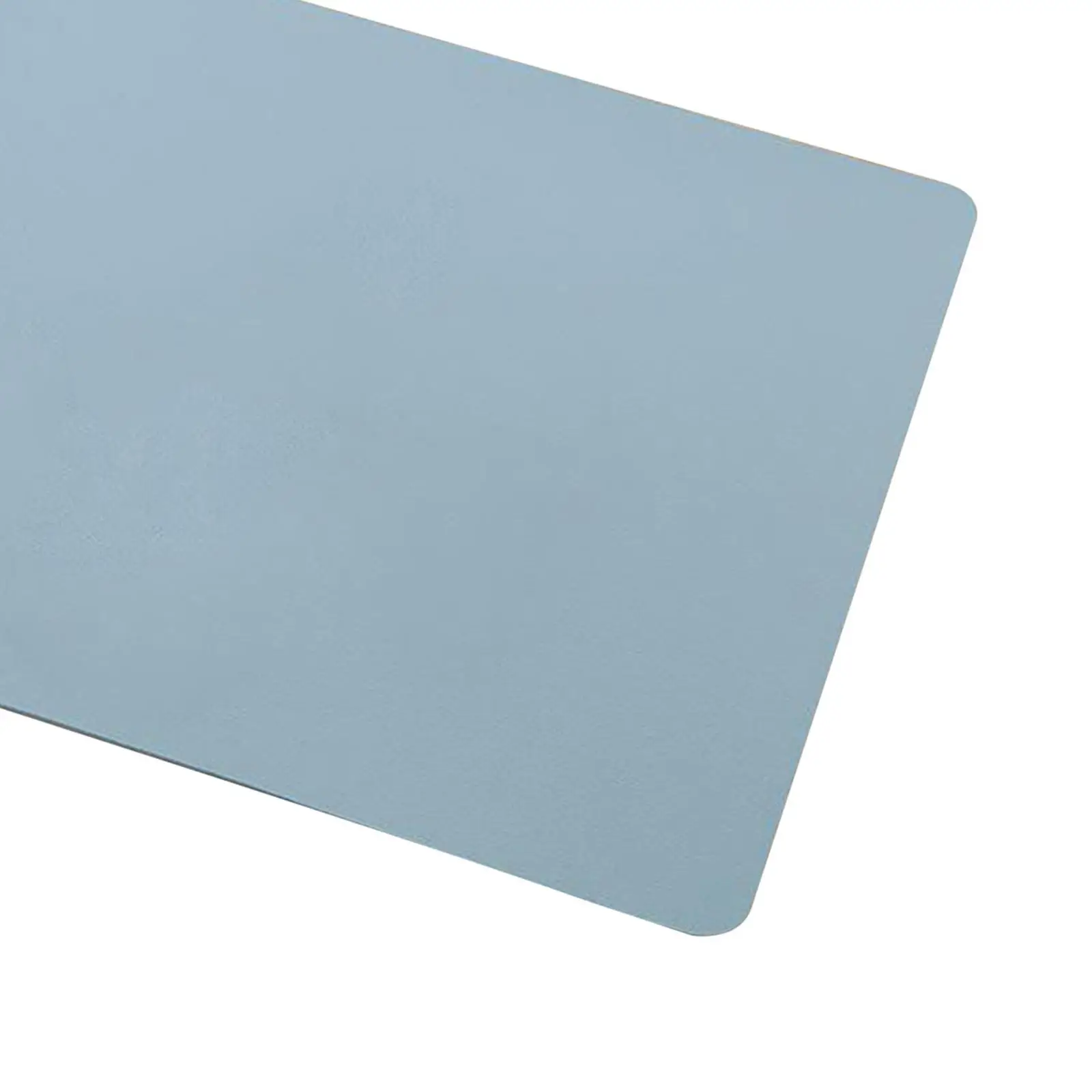 Alfombrilla de ratón de cuero PU para juegos, alfombrilla de ratón para el hogar, PC, ordenador, portátil, 23x19cm