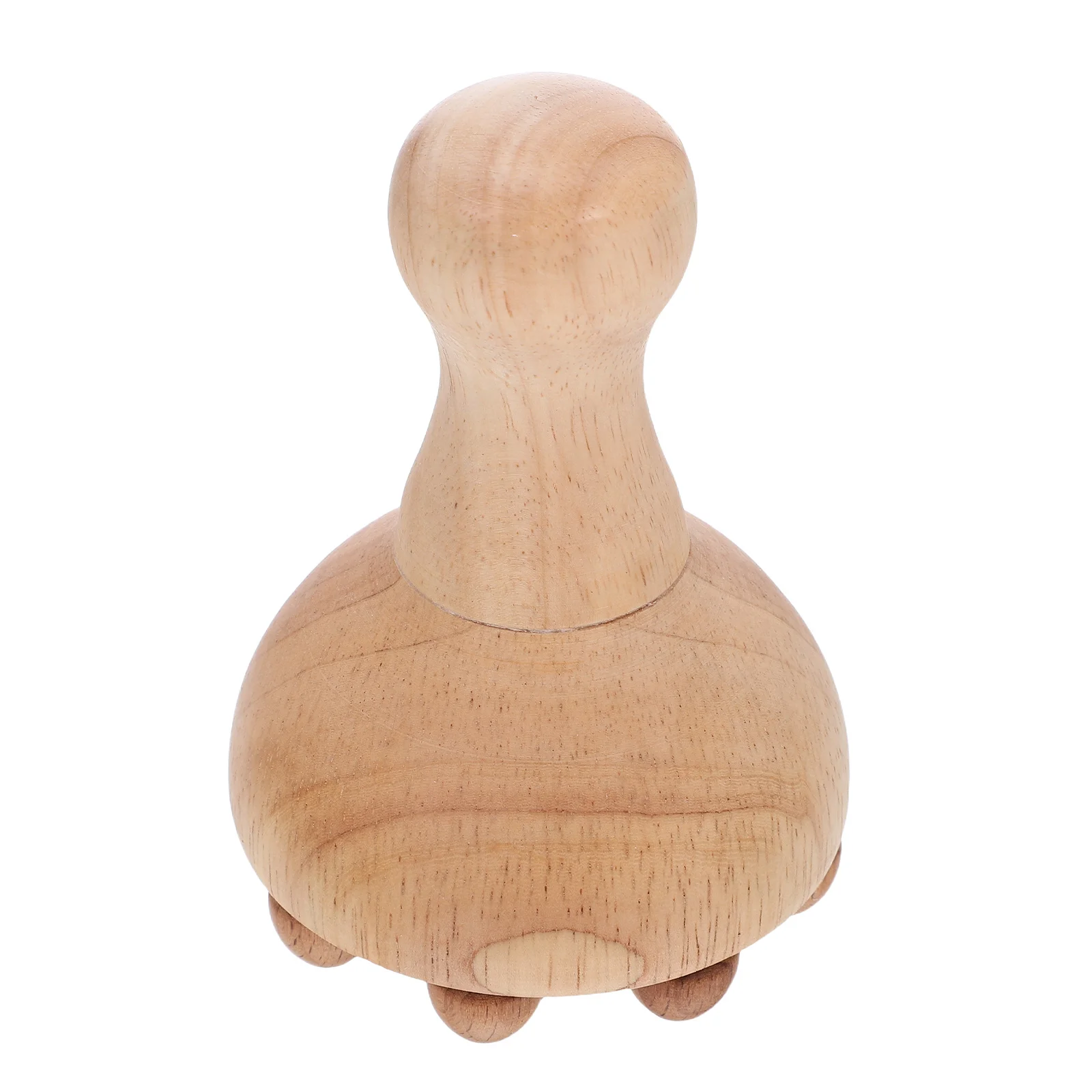 Natural Wood Massage Roller Manual Body Massager Ergonomic Handheld Muscle Relief Tool Meridian Pressure Therapeutic Roller
