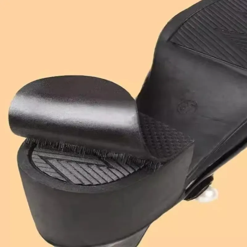 Elastic Sole Anti Slip Sticker Portable Self Adhesive Patch Sneakers Bottom Wear Resistant Stickers Extend Shoes Lifespan Paster image 3