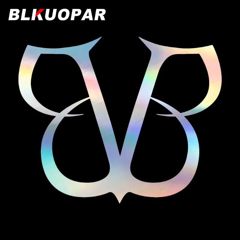 

BLKUOPAR for Caneca Black Veil Brides Car Sticker Graphics Occlusion Scratch Laser Decal Personality Windshield Decoration Vinyl