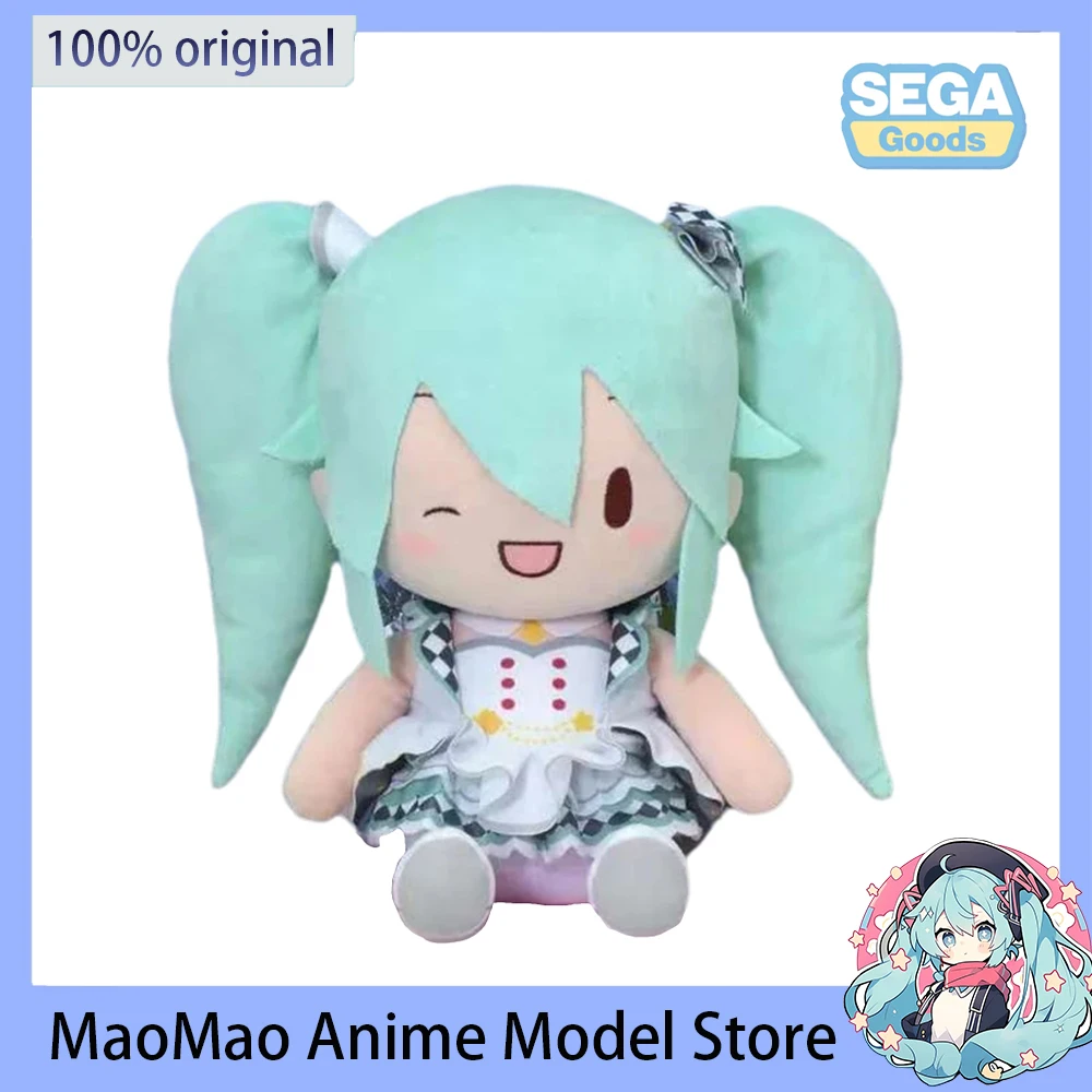 

In stock Original SEGA HATSUNE MIKU: COLORFUL STAGE! SP fufu Plush Toy 27cm Action Figure Doll Kawaii Collectible Gift