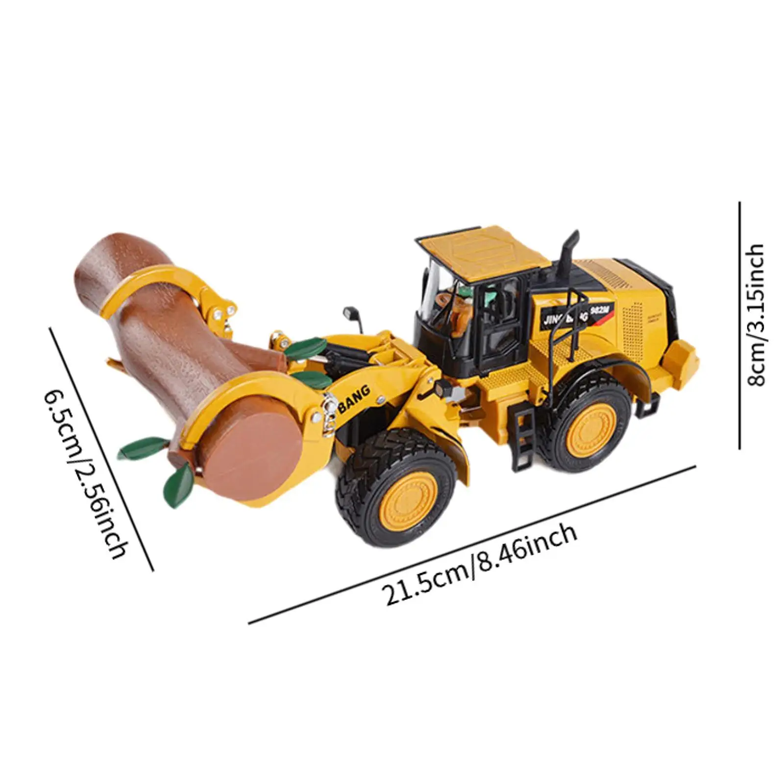 

1/50 Grab Excavator Engineering Toy Collectible Heavy Duty Digger Engineering