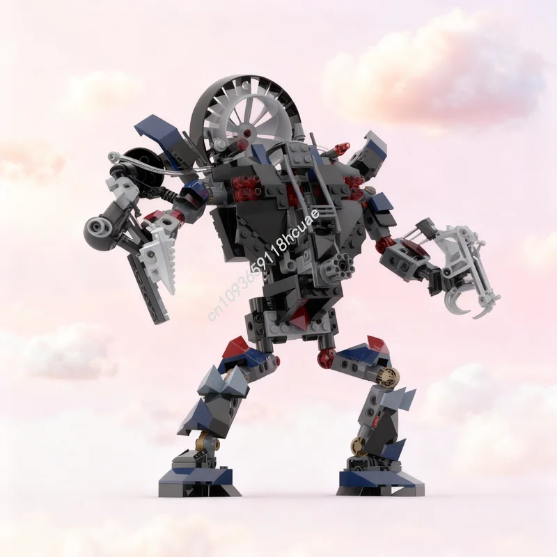 

330 деталей MOC Exo Force: Модель «Моя грозовая буря», конструктор, развивающий набор для сборки, идея для творчества, рождественский подарок