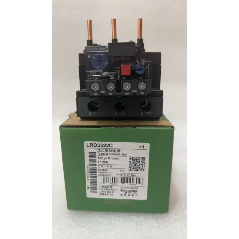 LRD33 LRD3322 LRD3322C LR-D3322C TeSys LRD thermal overload relays - 17...25 A - class 10A