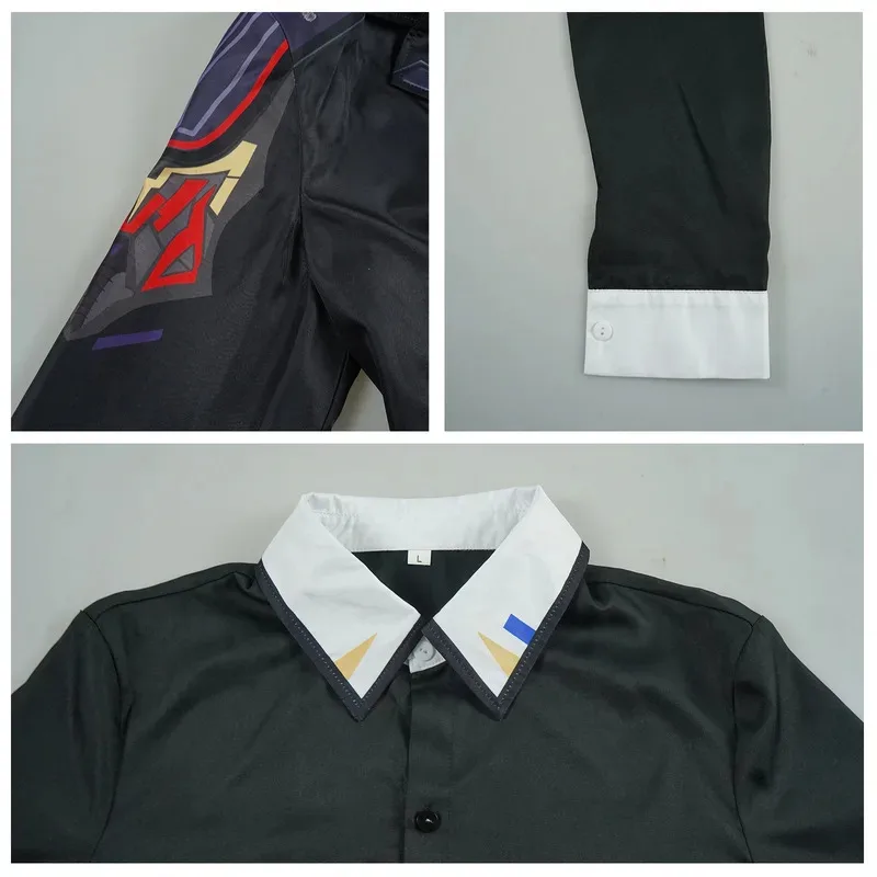 الحب والفضاء العميق لعبة Caleb تأثيري موحدة سترة معطف قبعة شعر مستعار كوس اتفاقية هالوين كوميك كون زي الملحقات مم. ن/6