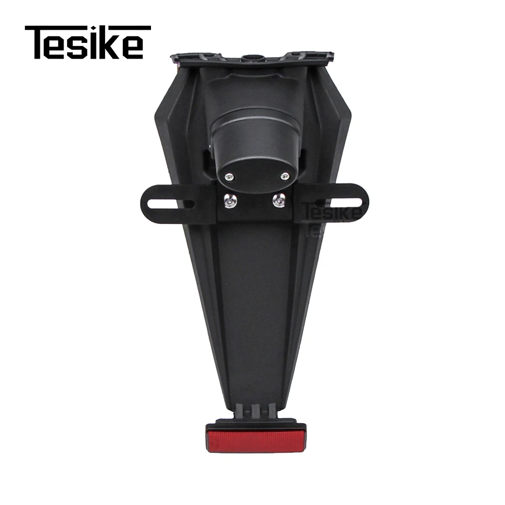 Motorcycle Rear Fender Mudguard With Splash License Plate Frame Bracket Cover For Kawasaki ZX636 ZX-6R ZX6R ZX 6R 2007 2008 view 3