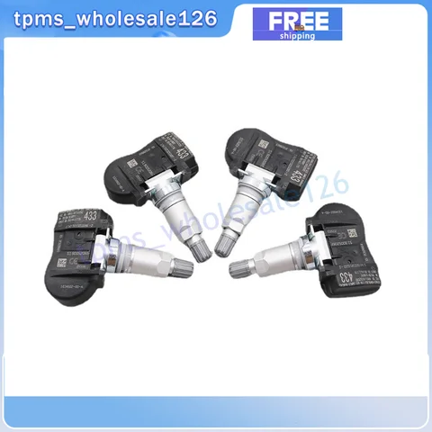 Комплект Из 4 Датчиков Давления В Шинах TPMS Для Tesla Model 3 S X 2017-2020, 433 МГц, Совместимость С 103460200A, 103460200C