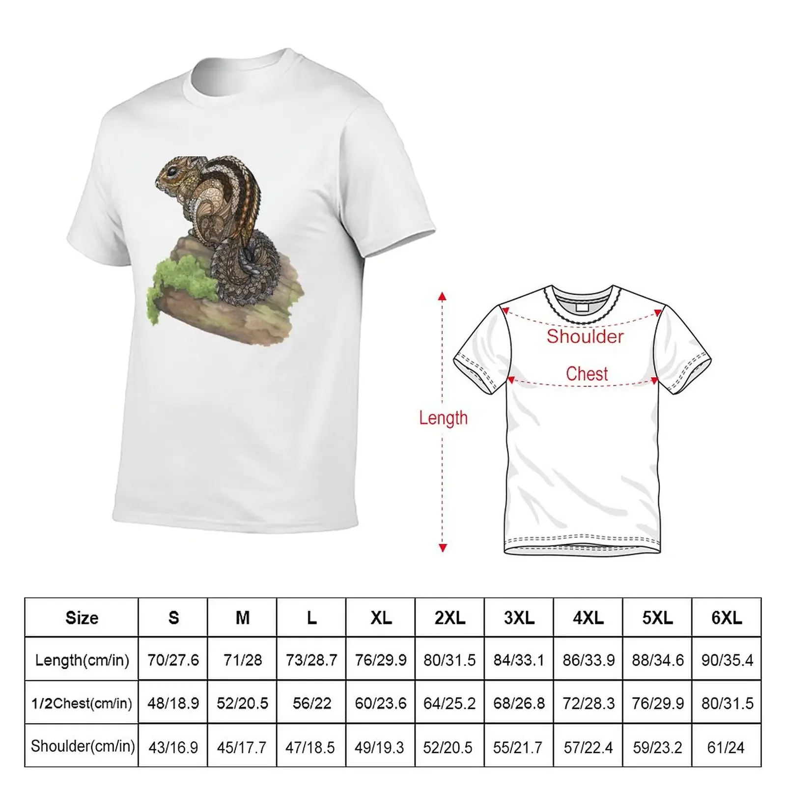 New Chipmunk T-Shirt vintage clothes korean fashion anime figures mens clothes