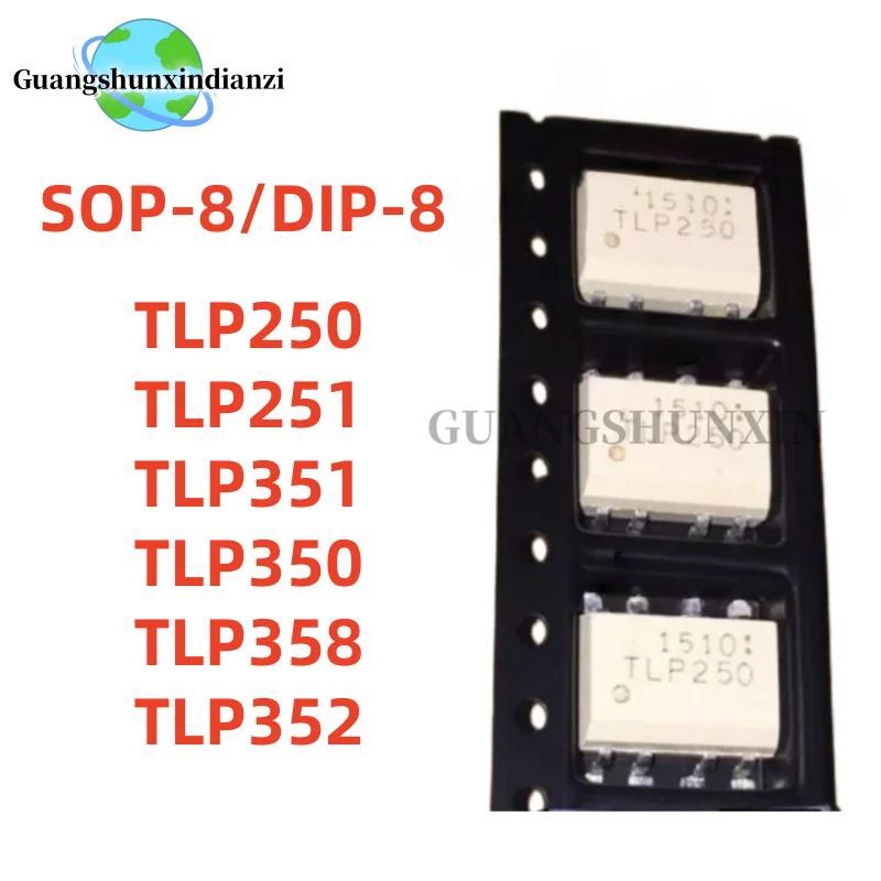 DIP-8/ SOP-8 10PCS/LOT NEW high-quality TLP250 TLP251 TLP351 TLP350 TLP358 TLP352 Best Quality In Stock