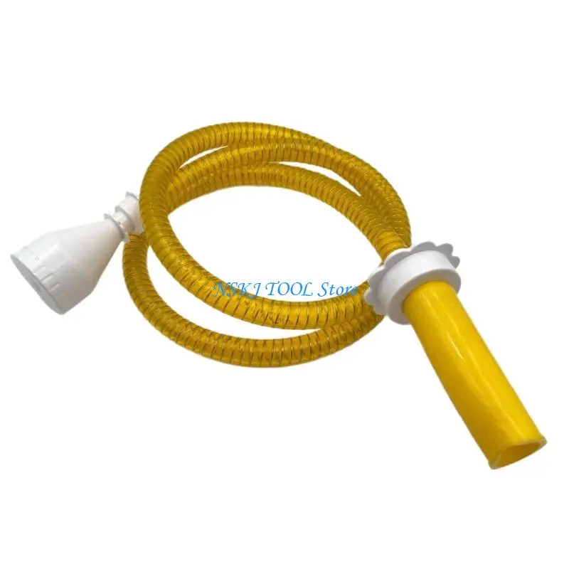

L8RC Heavy Duty ABS Shower Hose Quick Fittings Anti Twist Design for Bathroom