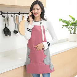 Dry Hand Apron Kitchen Cleaning Helper Gadget Accessories Waterproof Apron Adjustable Size