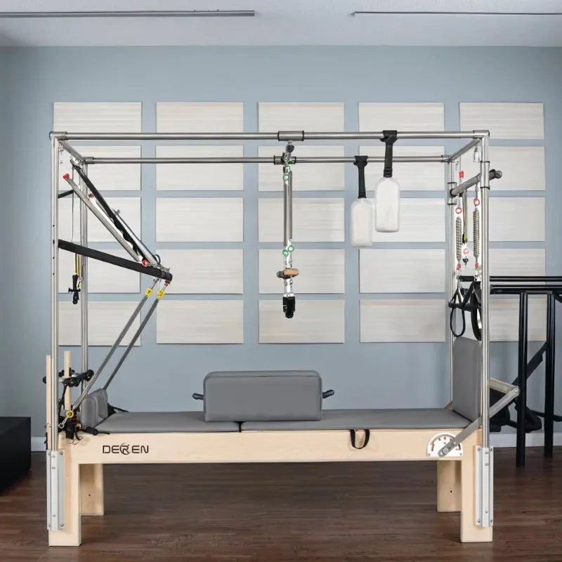 YTTYIN DEREN Maple Pilates Reformer Premium Quality Exercise Equipment Three In One