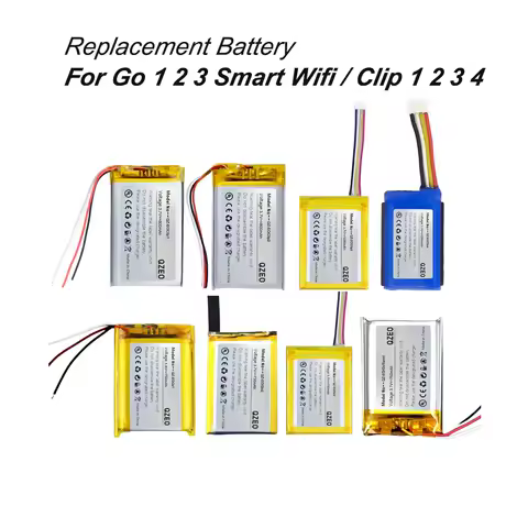 Replacement Battery for JBL Go 1 2 3 Go2 Go3 Smart Wifi / Clip 1 2 AN 4 Clip1 Clip2 GSP383555 Clip3 3AN Cl 3SAND L0721-LF Clip4