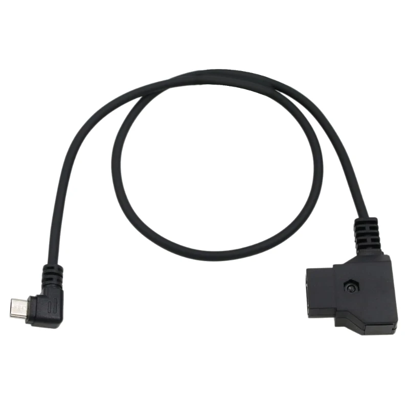 Efficient Charging Cable DTAP to Type-C Cord Camera Power Cable Quick and Reliable Power Supply for V Mount Battery