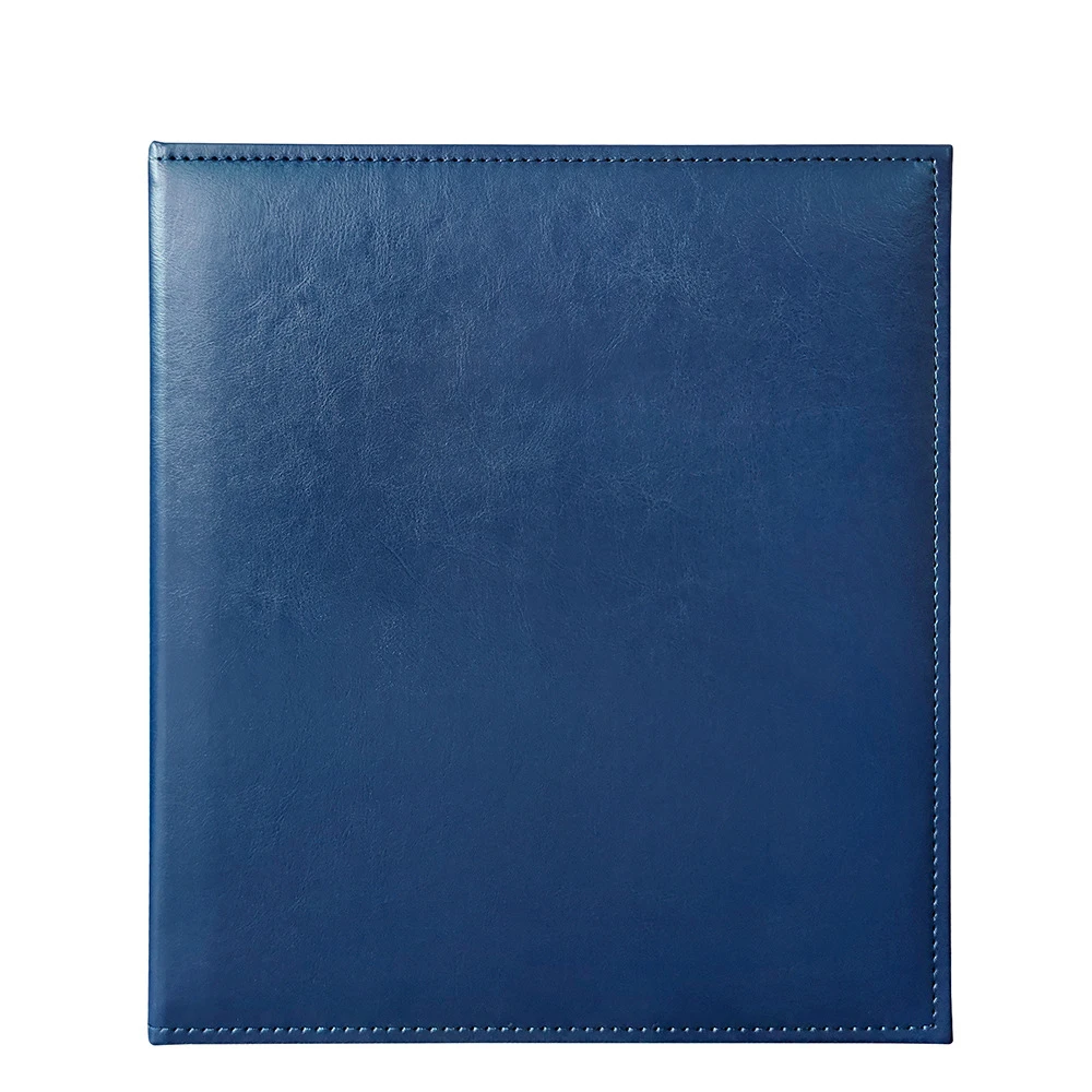A4 PU Leather Binder Photocard Photo Album Coin Stamp Paper Money Collection Book File Document Binder Loose Leaf Cover 3 Ring