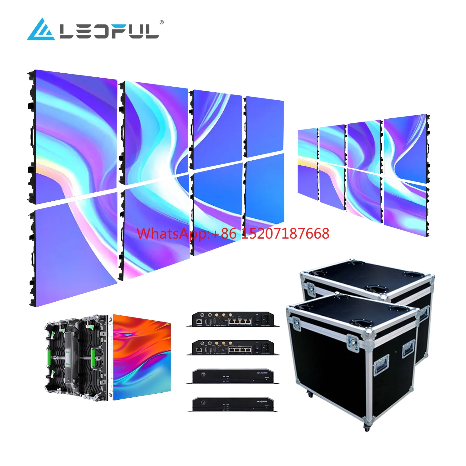 P5 P4.81 Rental Aluminum LED Display Outdoor Large Front Service 5mm 4.81mm LED Advertising Screen Rental Video Wall