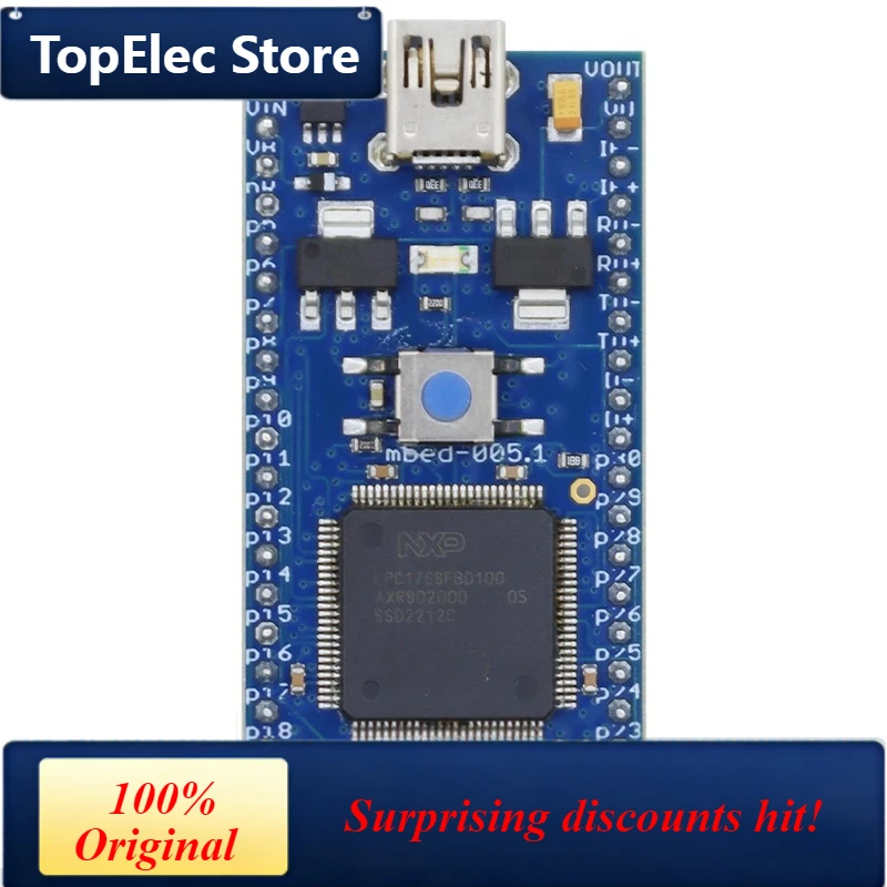 TopElec OM11043 Cortex-M3 Embedded Development Board Mbed Compatible LPC1768 MCU Demo Kit