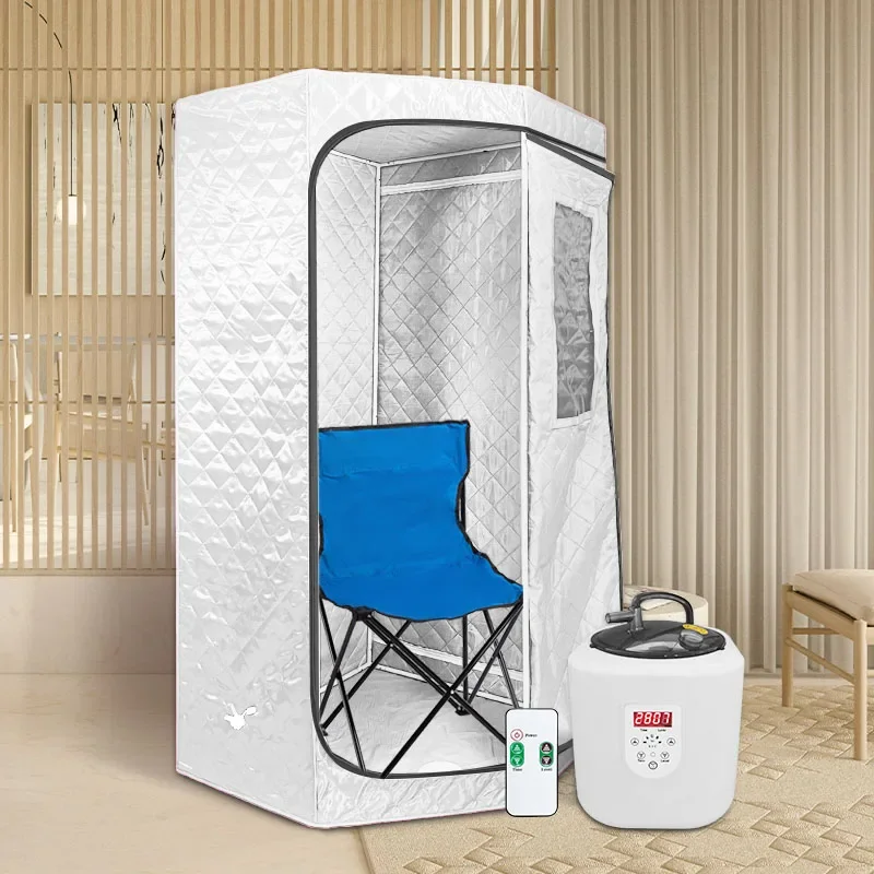 Factory Direct Sale Home Use Portable Steam Sauna Tent Foldable Full-Body Sauna Wholesale Wet Spa Sauna Room