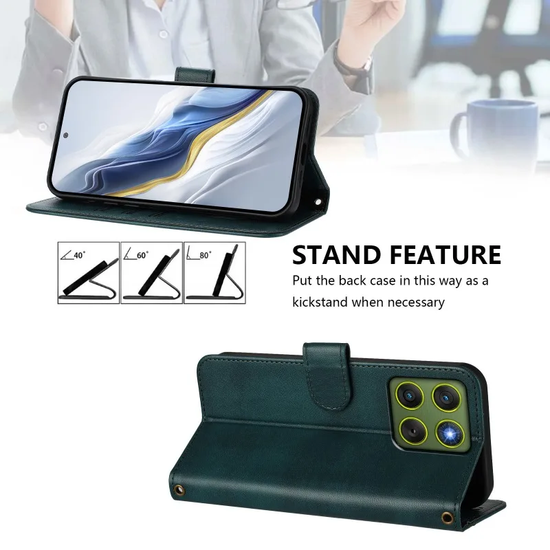 حافظة لهاتف موتورولا موتو إيدج 70 5G 2025 محفظة بطاقة جلدية كتاب كابا موتورولا إيدج 70 حافظة موتو X70 Air Edge70 غطاء مغناطيسي #4