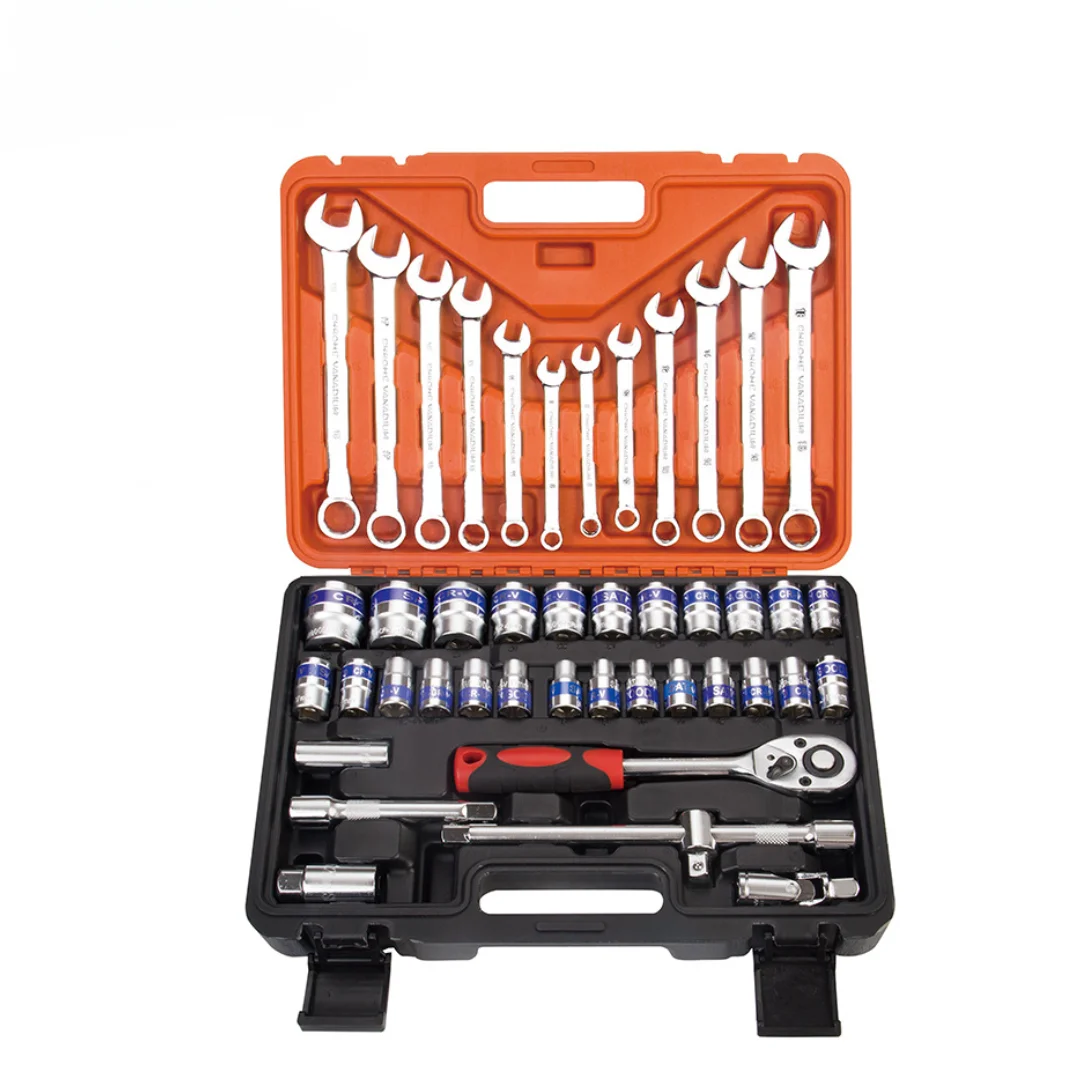 

# Лидер продаж для 37 шт. набор торцевых ключей с храповым механизмом, комбинированный сверхмощный набор торцевых ключей для ремонта автомобилей, набор ручных инструментов