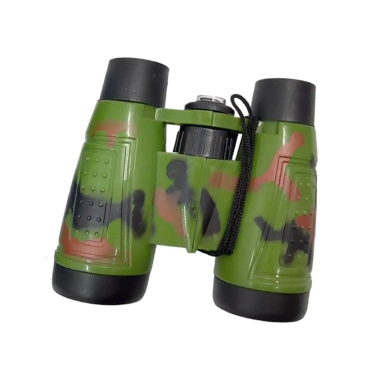 Kids Binoculars Small Telescope with Lanyard 6x30 Magnification Toy Compact Binoculars for Bird Watching Exploration Hunting