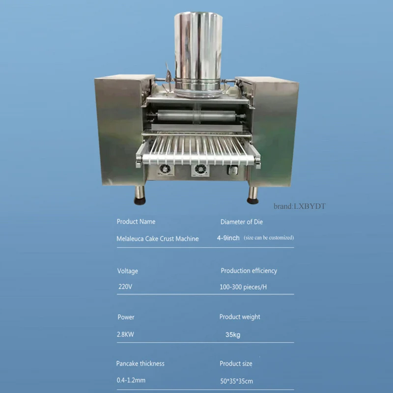 Multifunctional Mille Crepe Machine for Bakery Thousand Layer Cake Maker Industrial Crepes Cake Pancake Frying Pan Machine