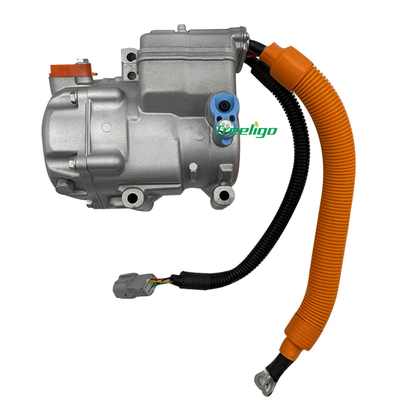 12v Dc Air Conditioner Compressor For ES14CC012 Cars Universal Type Automotive Ac Electric Compressor For Hybrid Cars