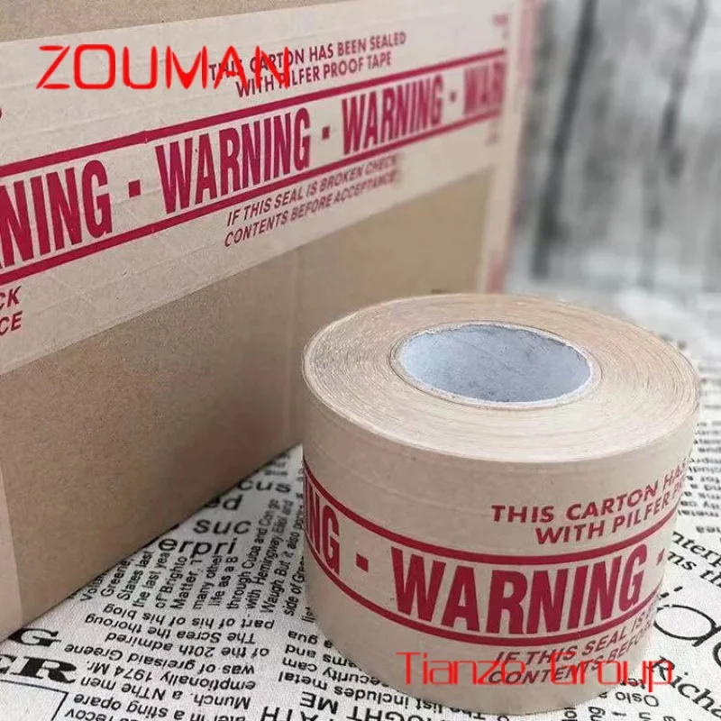 Custom , 2% Discount  Strong Custom reinforced gummed Printed Kraft Paper Tape