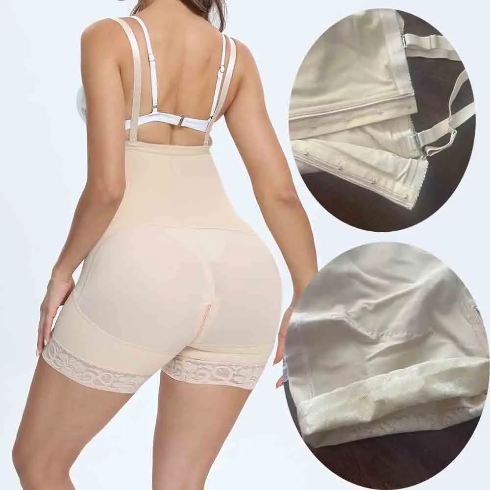 سراويل داخلية لتقليل وتشكيل الجسم للتحكم في البطن وسحاب للتخسيس بخصر عالٍ، سراويل داخلية لتشكيل الجسم للتحكم في البطن #5