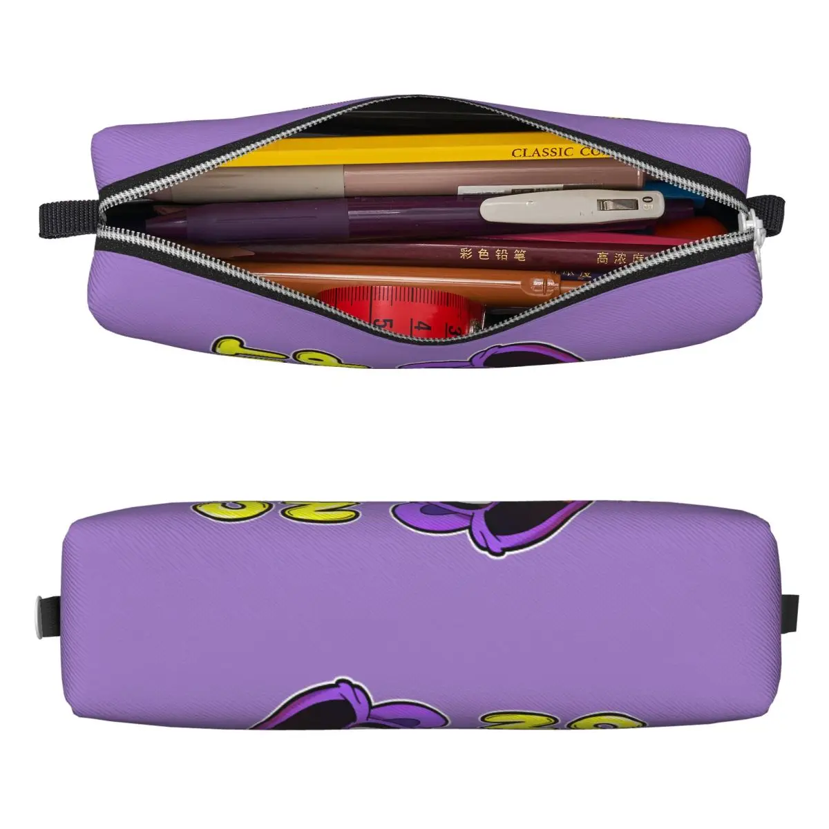 Creative Cartoon Cute Catnap Pencil Cases Pencilcases Pen for Girls Boys Big Capacity Bag Office Zipper Stationery