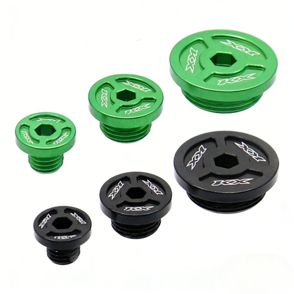 For KAWASAKI KX250F KX450F KX450 KX250 2012-2021 Motorcycle CNC KX 250 450 Engine Timing Caps Oil Filler Plug Crankcase