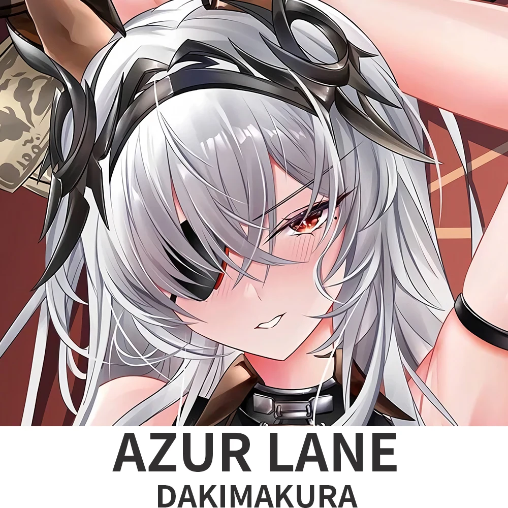 Dakimakura Azur Lane KMS Fritz Rumey وسادة حالة العناق.. أنيمي وسادة غطاء الوسادة #1