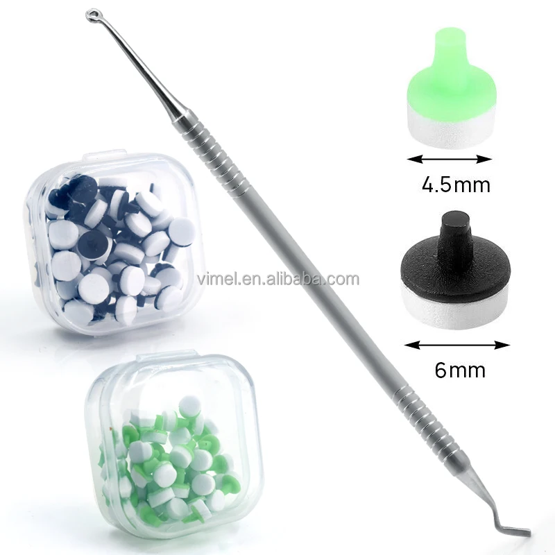 Dental Contouring Instrument 4mm/6mm Double End Spatula Refill Pads Essential Tools for Professional Oral Care
