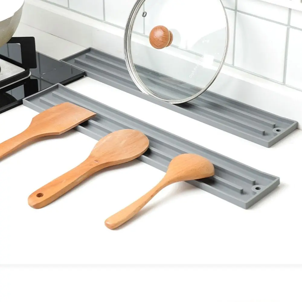 Countertop Protector Countertop Pot Lid Storage Mat Non-Slip Multi-function Silicone Drain Mat Splash Mats