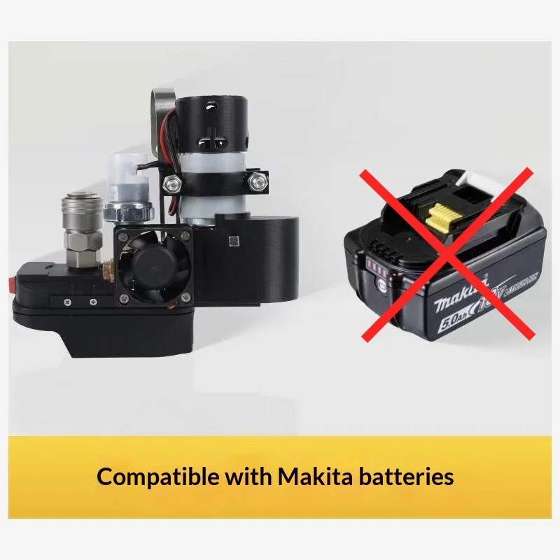 Lithium-elektrische luchtcompressor Mini-pomp Gereedschap Houtbewerking Industrieel gebruik